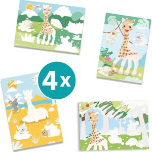 Set De Colorat Cu Apa - Girafa Sophie - Image 6
