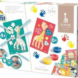 Set De Colorat Si Pictat - Girafa Sophie