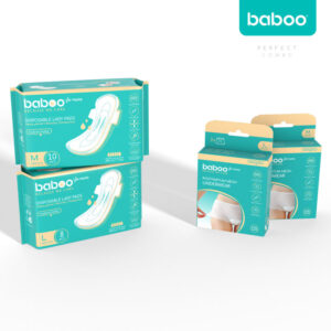 Absorbante Postnatale De Unica Folosinta Baboo-10 bucati, Marime M 340 mm - Image 5