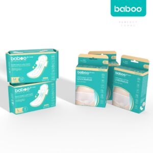 Set Chiloti Bumbac De Unica Folosinta Baboo - 4 bucati, Marime XL - Image 5