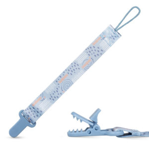 Suport Pentru Suzeta Din Material Textil Bleu Baboo , 0 luni+ - Image 3