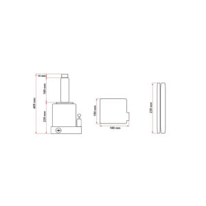 Cric hidraulic tip piston, sarcina maxima suportata 20T - Image 4