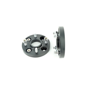 Distantier janta auto, dimensiune  4x108, grosime 20mm, prezoane incluse, culoare neagra - Image 3