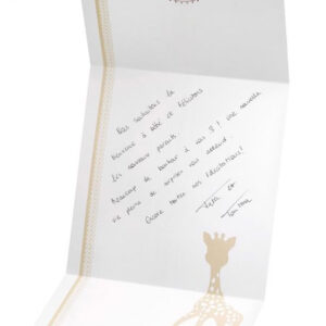 Set Cadou SOPHIEsticat Cu Girafa Sophie Si Zornaitoare Cu Inimioare - Image 3