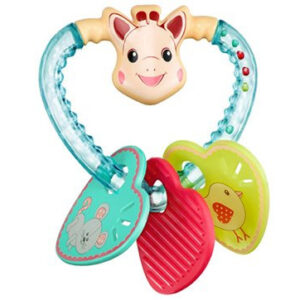 Set Cadou SOPHIEsticat Cu Girafa Sophie Si Zornaitoare Cu Inimioare - Image 5