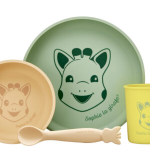 Set De Masa Silicon Girafa Sophie