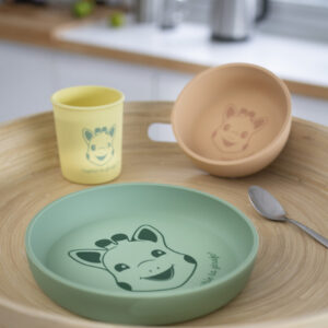 Set De Masa Silicon Girafa Sophie - Image 3