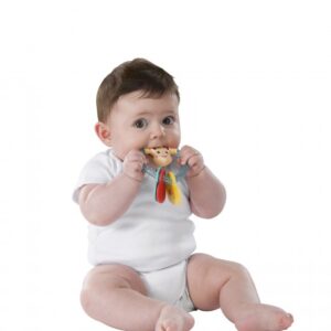 Inel Dentitie Cu Inimioare Girafa Sophie - Image 3