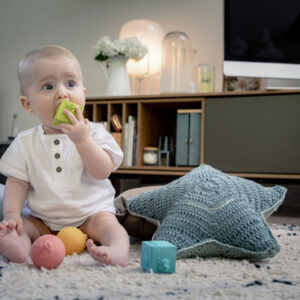 Set 2 Mingiute Si 2 Cuburi Girafa Sophie - Image 4