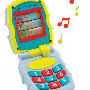 Primul Meu Telefon Mobil Muzical Girafa Sophie - Image 3
