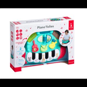 Pian Muzical Cu Lumini Girafa Sophie - Image 6