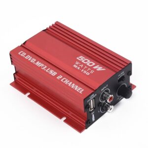 MINI amplificator auto, stereo, 500 W max, cu incarcare USB - Image 3