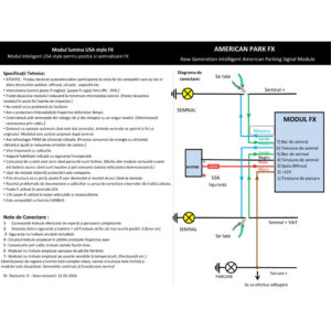 Modul pozitie si semnalizare Model "US STYLE", alimentare 12V - Image 4