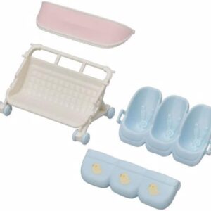 SYLVANIAN FAMILIES-CARUCIOR PENTRU IEPURASI TRIPLETI - Image 3