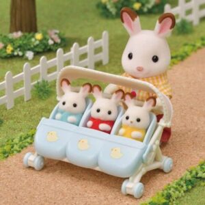 SYLVANIAN FAMILIES-CARUCIOR PENTRU IEPURASI TRIPLETI - Image 6