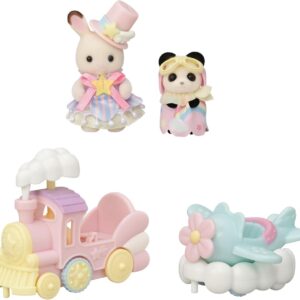 SYLVANIAN FAMILIES-SET PARC DISTRACTIE AVION SI TRENULET - Image 3