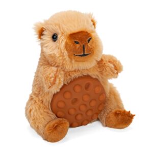 Mini Capybara Poppykins-Jucarie Plus Wild Republic 19cm