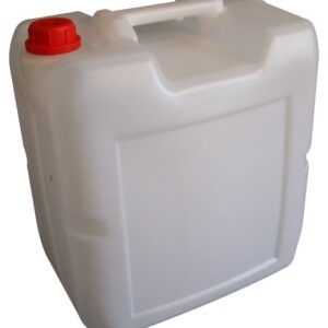 Set 6 Canistre 20L, stivuibile din plastic cu capac autosigilant