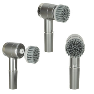 Perie electrica "5-in-1" cu 5 accesorii de curatare pentru baie, podea, rosturi faianta, piscina, cu afisaj cu LED si incarcare USB - Image 11