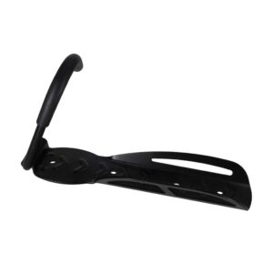 Suport pentru bicicleta cu prindere pe perete, rabatabil, metalic, culoare Neagra - Image 3