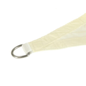 Umbrar de gradina triunghiular, impermeabil, culoare Bej, dimensiune 4 x 4 x 4 m - Image 6