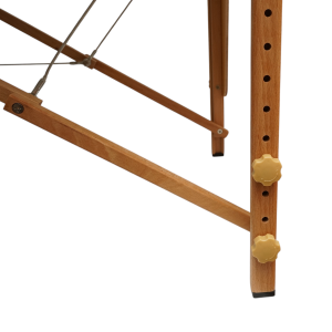 Masa de masaj pliabila, 2 zone, cadru lemn, spuma 5cm, inaltime 55-76cm, piele ecologica, dimensiuni 60x213cm, culoare Crem - Image 11