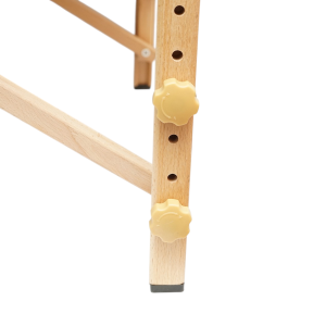 Masa de masaj pliabila, 3 zone, cadru lemn, spuma 5cm, inaltime 55-76cm, piele ecologica, dimensiuni 60x213cm, culoare Neagra - Image 11