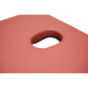 Masa de masaj pliabila, 3 zone, cadru lemn, spuma 5cm, inaltime 55-76cm, piele ecologica, dimensiuni 60x213cm, culoare Burgundy - Image 10