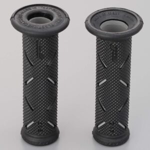 Set 2 buc. Manere Moto/ATV din cauciuc antiderapant, universale, culoare Neagra - Image 4