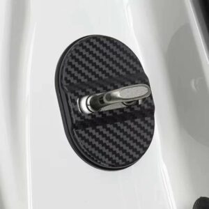 Set 4 buc. Ornamente Inchidere Usa, finisaj Carbon, culoare Neagra - Image 4