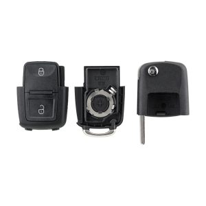 ​Carcasa Telecomanda Auto cu 2 butoane si lamela inclusa, compatibila Volkswagen, Skoda, Seat - Image 6