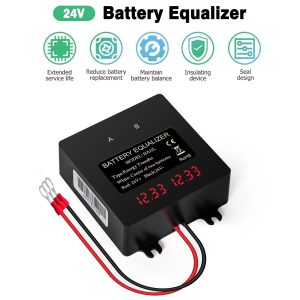Egalizator alimentare baterii 2 x 12V pentru sisteme fotovoltaice 24V, cu display LCD - Image 6