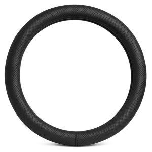 Set Auto Essential AVEX – 5 piese, Covorase Universale Mocheta + Husa Volan Piele Ecologica Perforata, Negru - Image 3