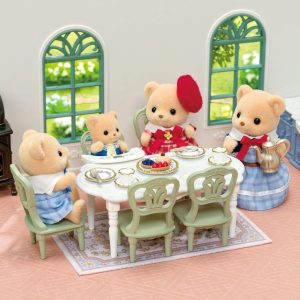 Sylvanian Families-Salon De Dining Elegant pt Conacul Riverside - Image 6