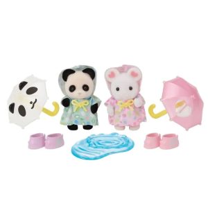Sylvanian Families-Prietenii De La Gradinita - Duo Pentru O Zi Ploioasa