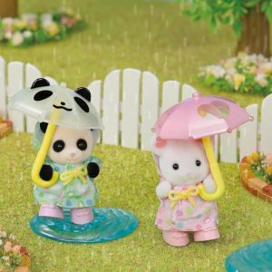 Sylvanian Families-Prietenii De La Gradinita - Duo Pentru O Zi Ploioasa - Image 3