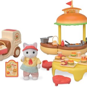 Sylvanian Families-Standul De Hamburgeri
